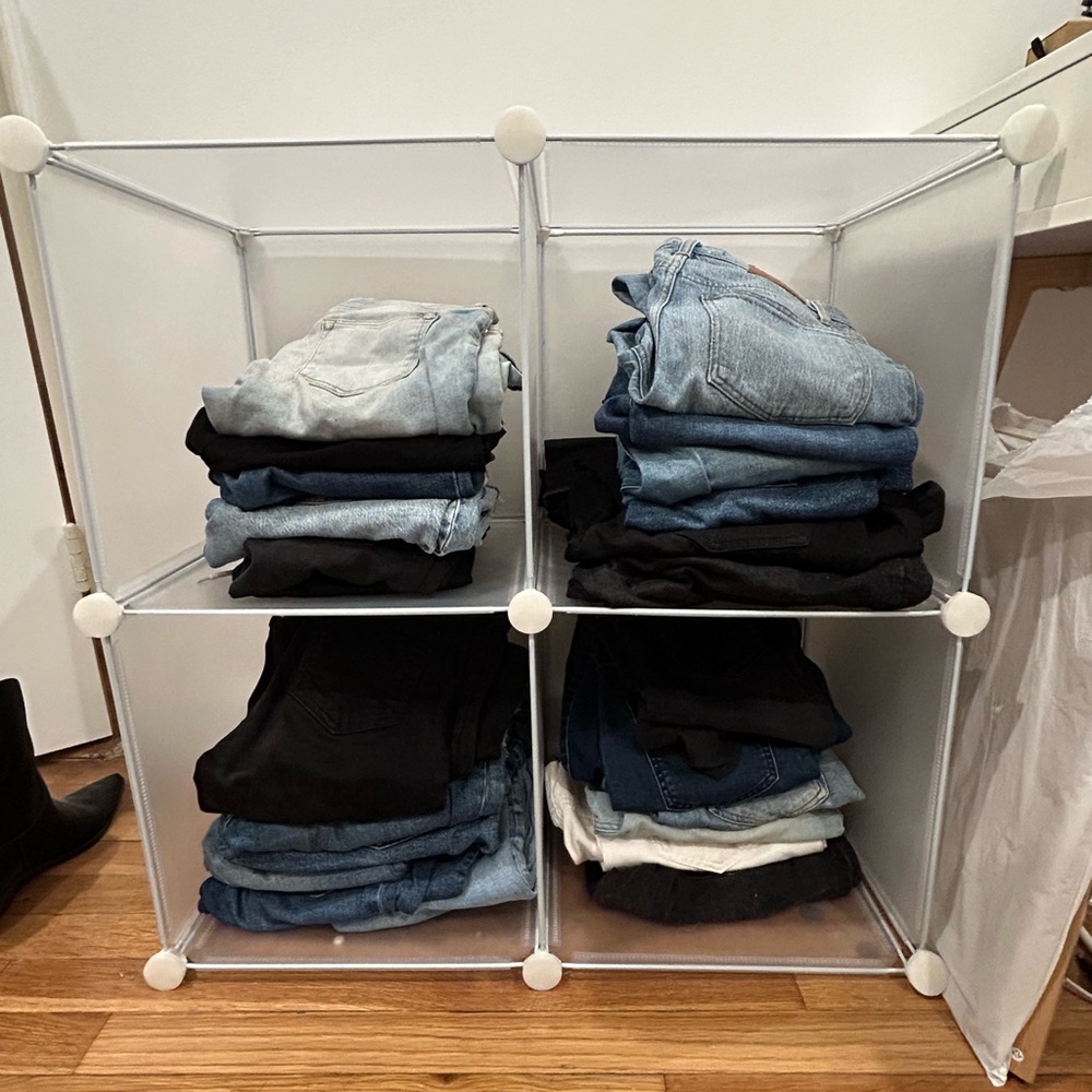 12x Cube Customizable Closet System